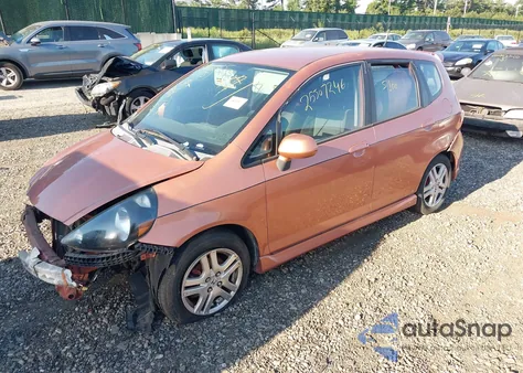 2007 Honda Fit Sport z USA, uszkodzony, nr VIN JHMGD38607S041769